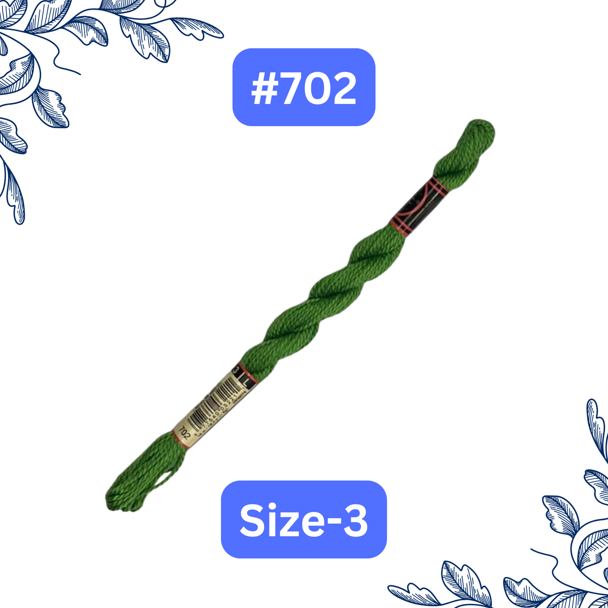 Size-3 DMC Pearl Cotton Thread #702