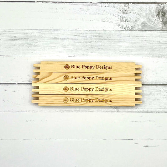8” Needlepoint Wood Stretcher Bars Stretcher Bars Blue Poppy Designs
