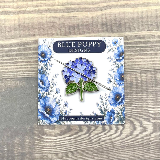 Blue Hydrangea Needle-Minder Needle-minder Blue Poppy Designs