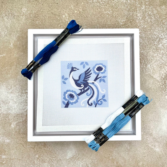 Phoenix (Chinoiserie) Needlepoint Design