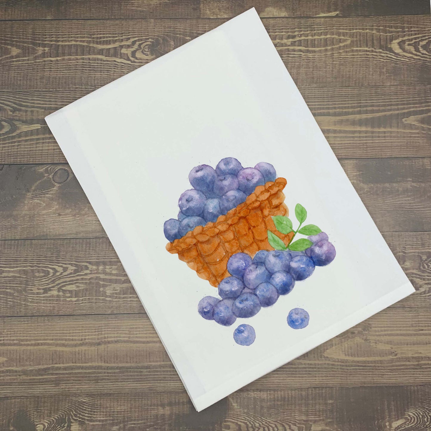 Blueberry Kitchen Towel Kitchen Towel/Dishcloth Blue Poppy Designs