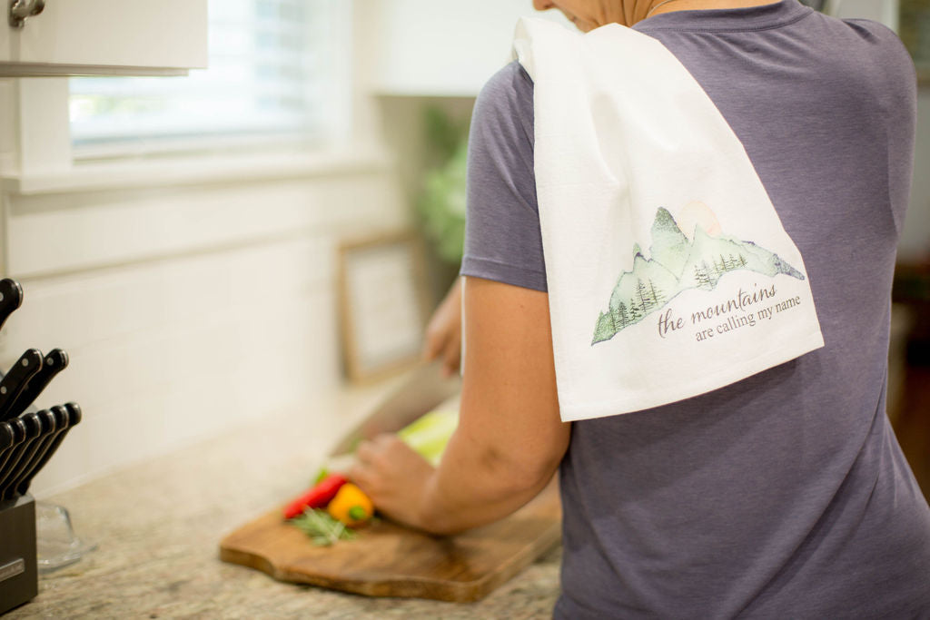 Watercolor Kitchen Towels
