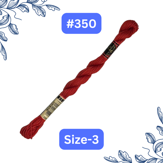 Size-3 DMC Pearl Cotton Thread #350