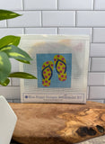 Flip Flops Needlepoint Kit Embroidery/Cross Stitch Supplies Blue Poppy Designs