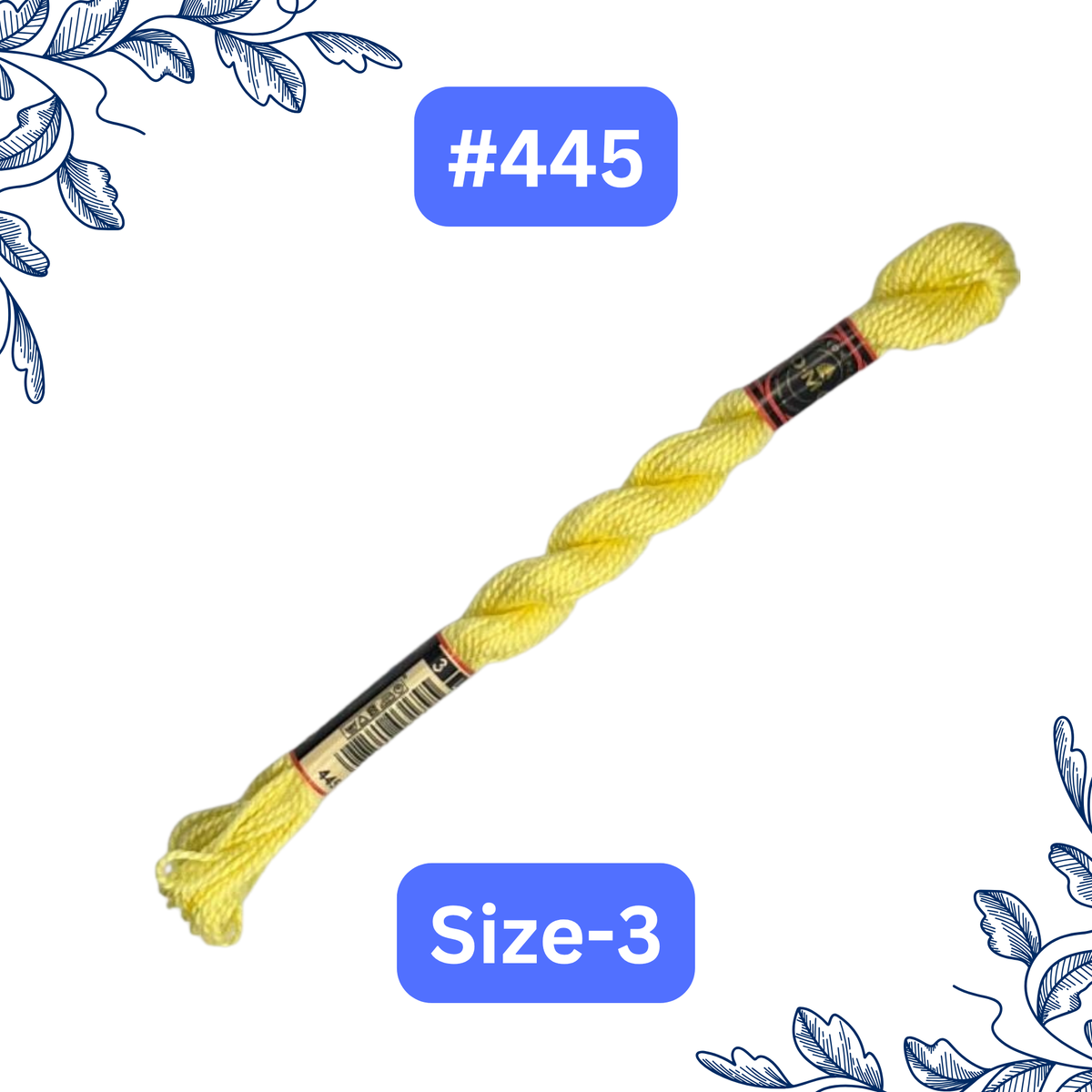 Size-3 DMC Pearl Cotton Thread #445