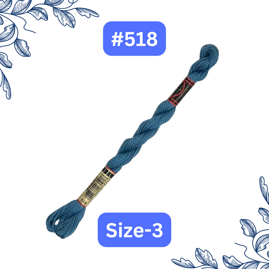 Size-3 DMC Pearl Cotton Thread #518