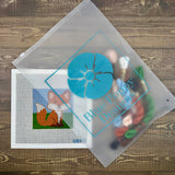 Fox Needlepoint Kit Embroidery/Cross Stitch Supplies Blue Poppy Designs