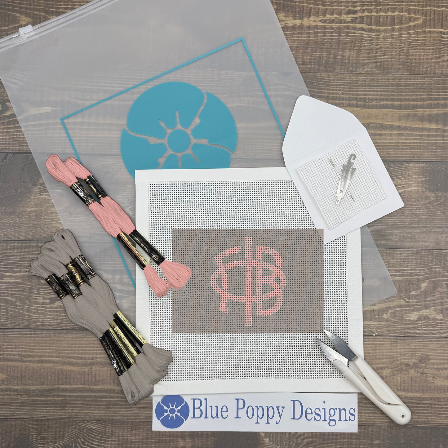 Gamma Phi Beta 6x4 Needlepoint Kit