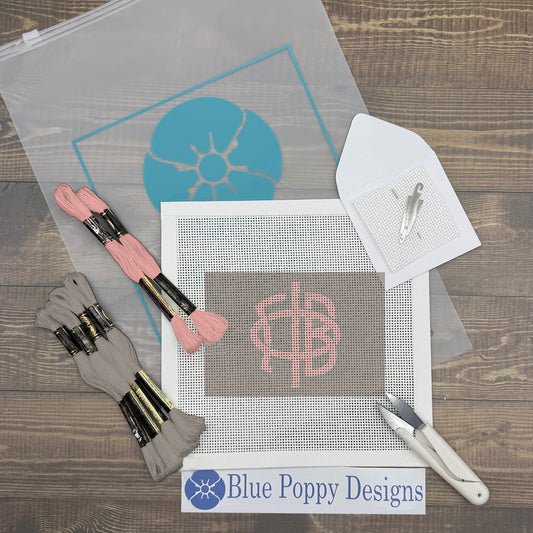 Gamma Phi Beta 6x4 Needlepoint Kit