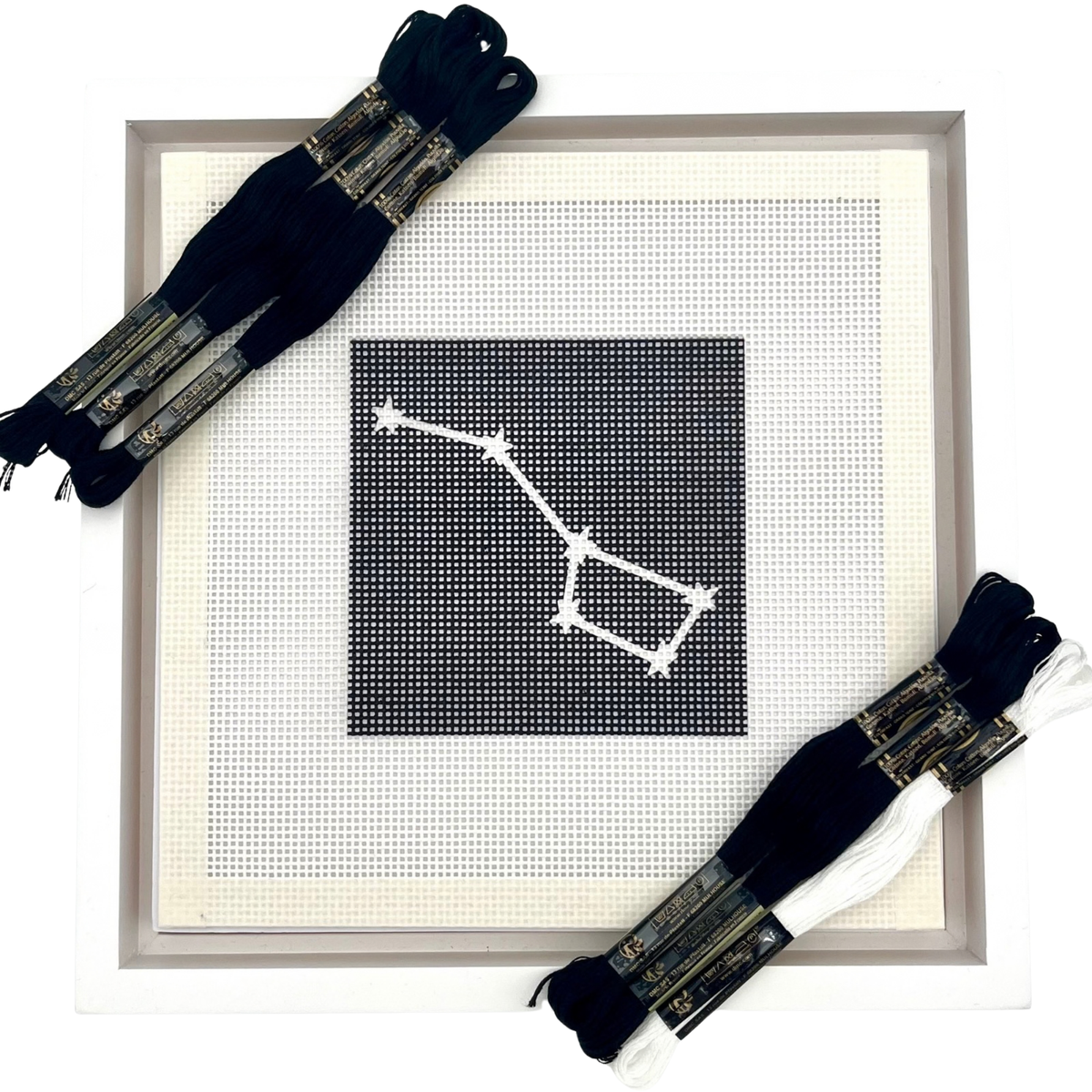 Big Dipper Needlepoint Design Needlepoint Kit Blue Poppy Designs