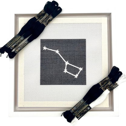 Big Dipper Needlepoint Design Needlepoint Kit Blue Poppy Designs