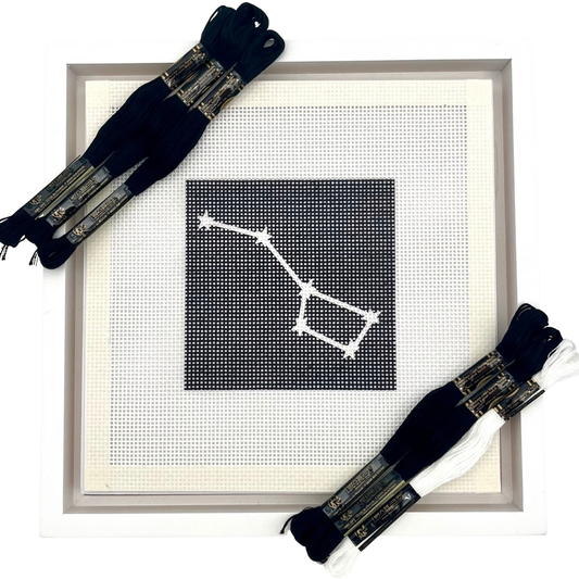 Big Dipper Needlepoint Design Needlepoint Kit Blue Poppy Designs
