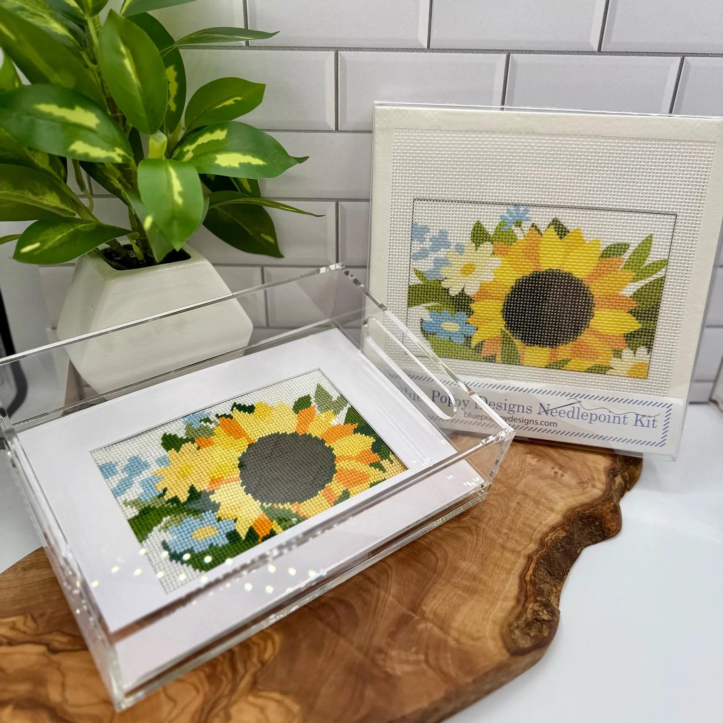 Acrylic Tray for the 6" x 4" Needlepoint kit