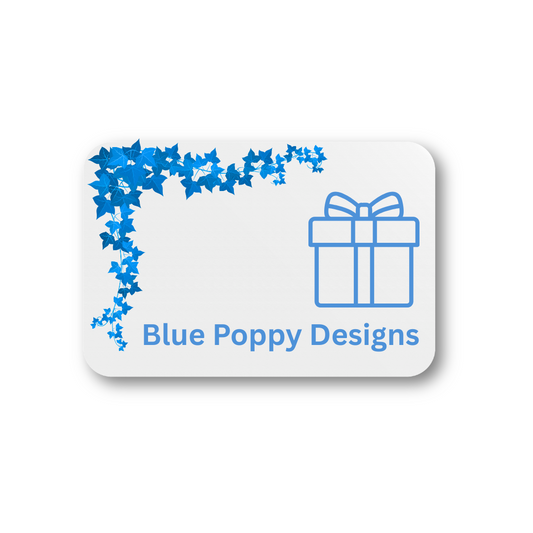Blue Poppy Gift Card