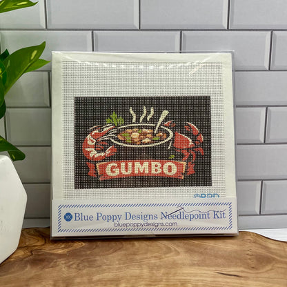 Shrimp and Crab Gumbo Needlepoint Kit