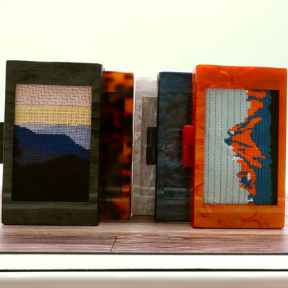 Acrylic Clutch for the 6x4 Needlepoint