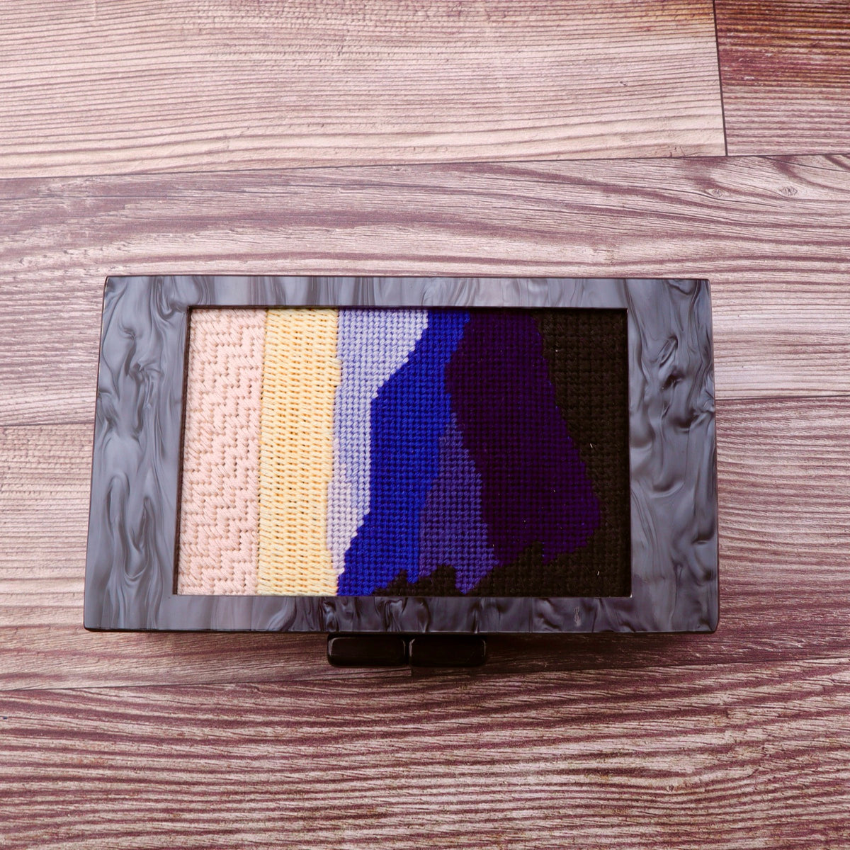Acrylic Clutch for the 6x4 Needlepoint