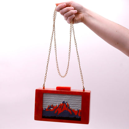 Acrylic Clutch for the 6x4 Needlepoint