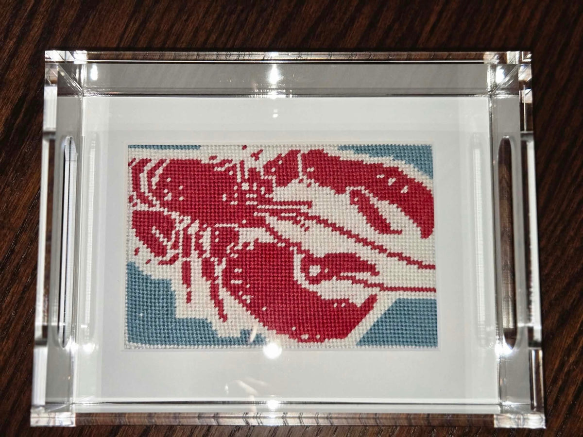 Lobster + Acrylic Tray