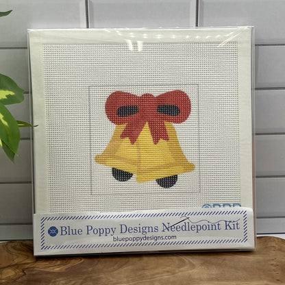 Christmas Gold Bells Needlepoint Kit