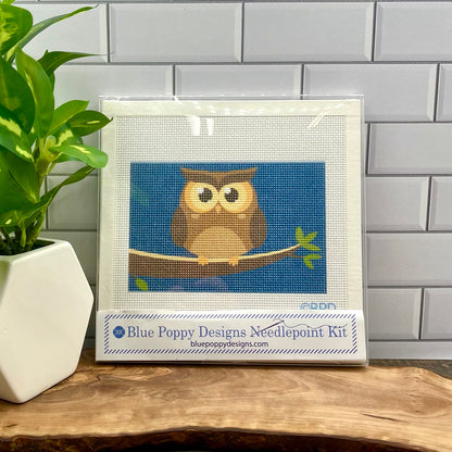 Owl at Night Needlepoint Kit