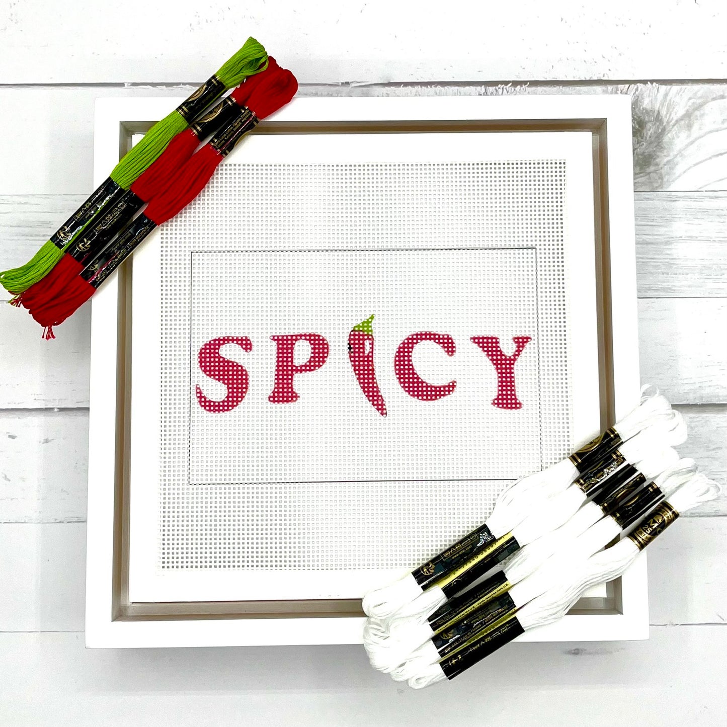 Spicy Chili Pepper Needlepoint Kit