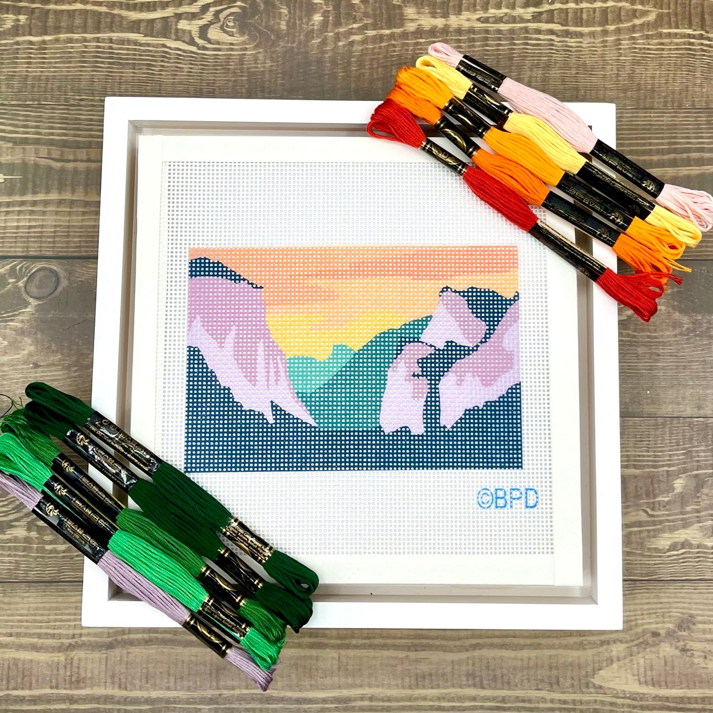 Yosemite National Park Needlepoint Kit
