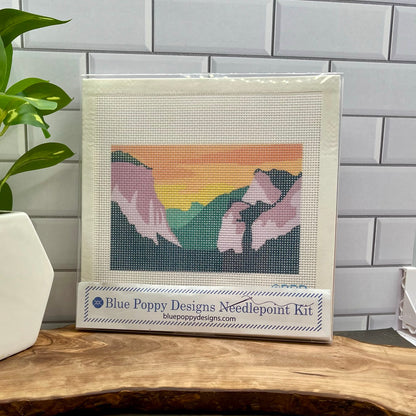 Yosemite National Park Needlepoint Kit