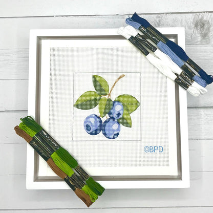 Blueberries Needlepoint Kit
