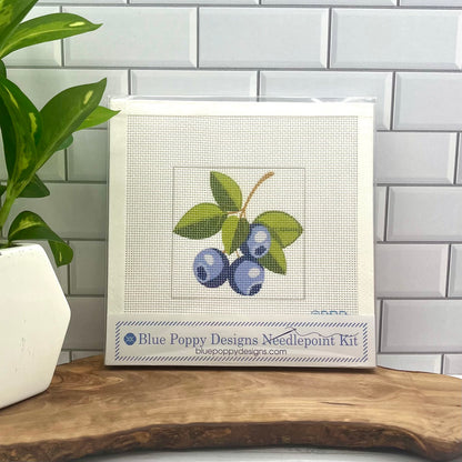 Blueberries Needlepoint Kit