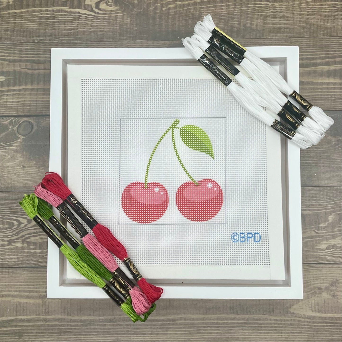 Cherries Needlepoint Kit