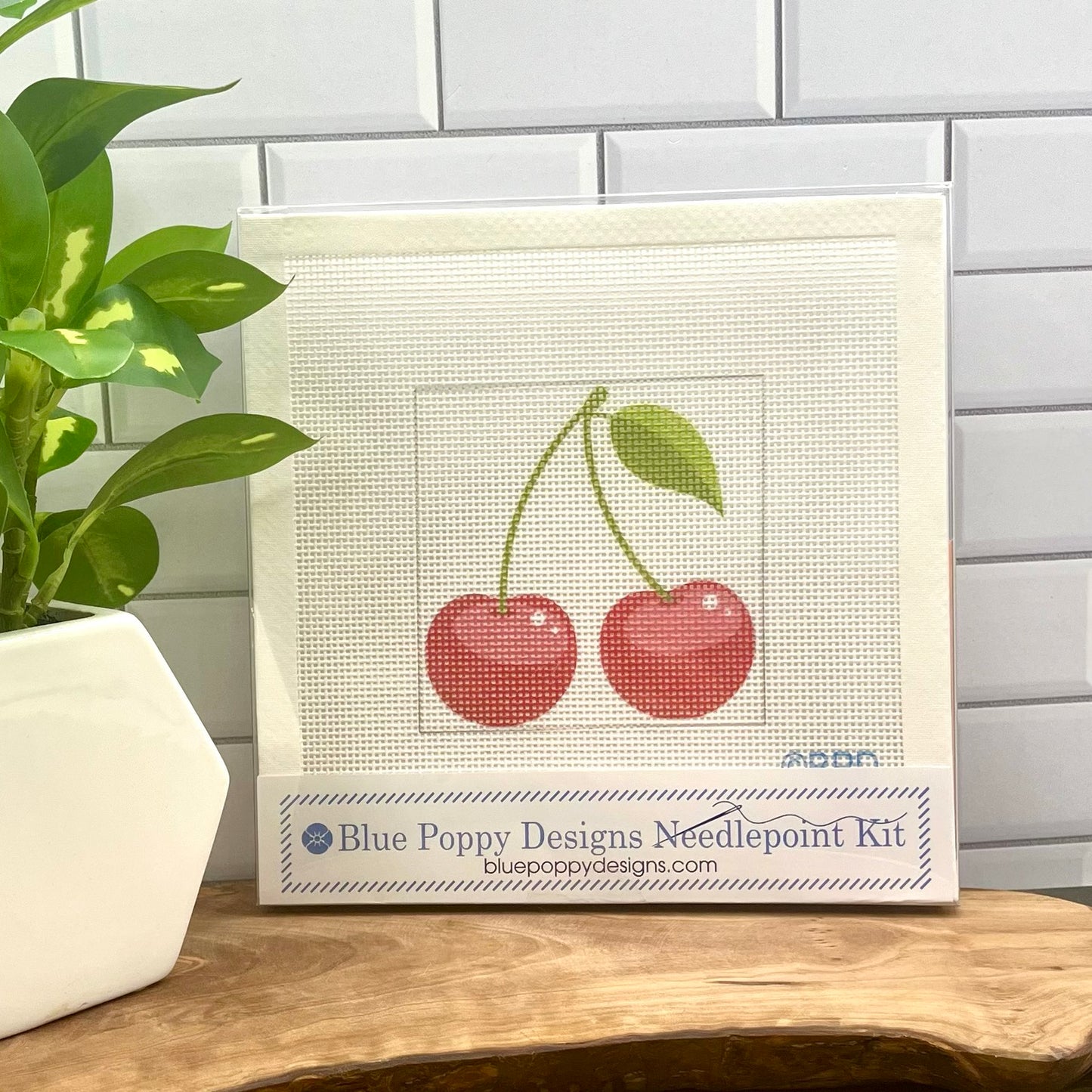 Cherries Needlepoint Kit