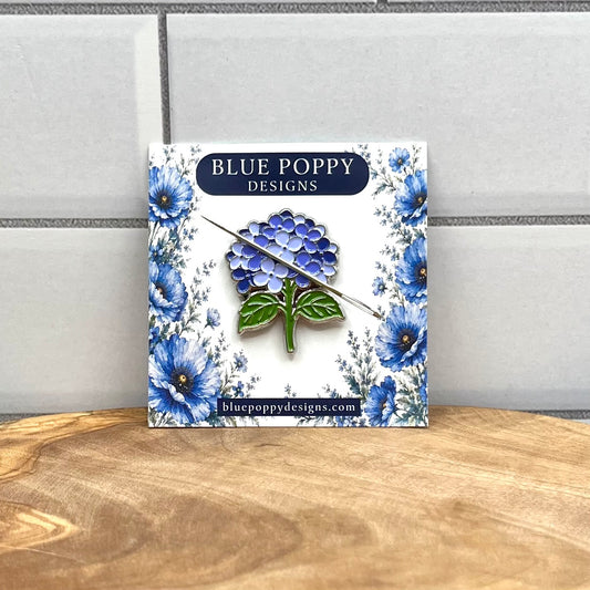 Blue Hydrangea Needle-Minder Needle-minder Blue Poppy Designs
