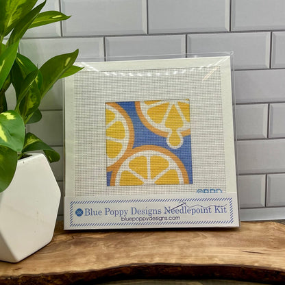Orange Slices Needlepoint Design