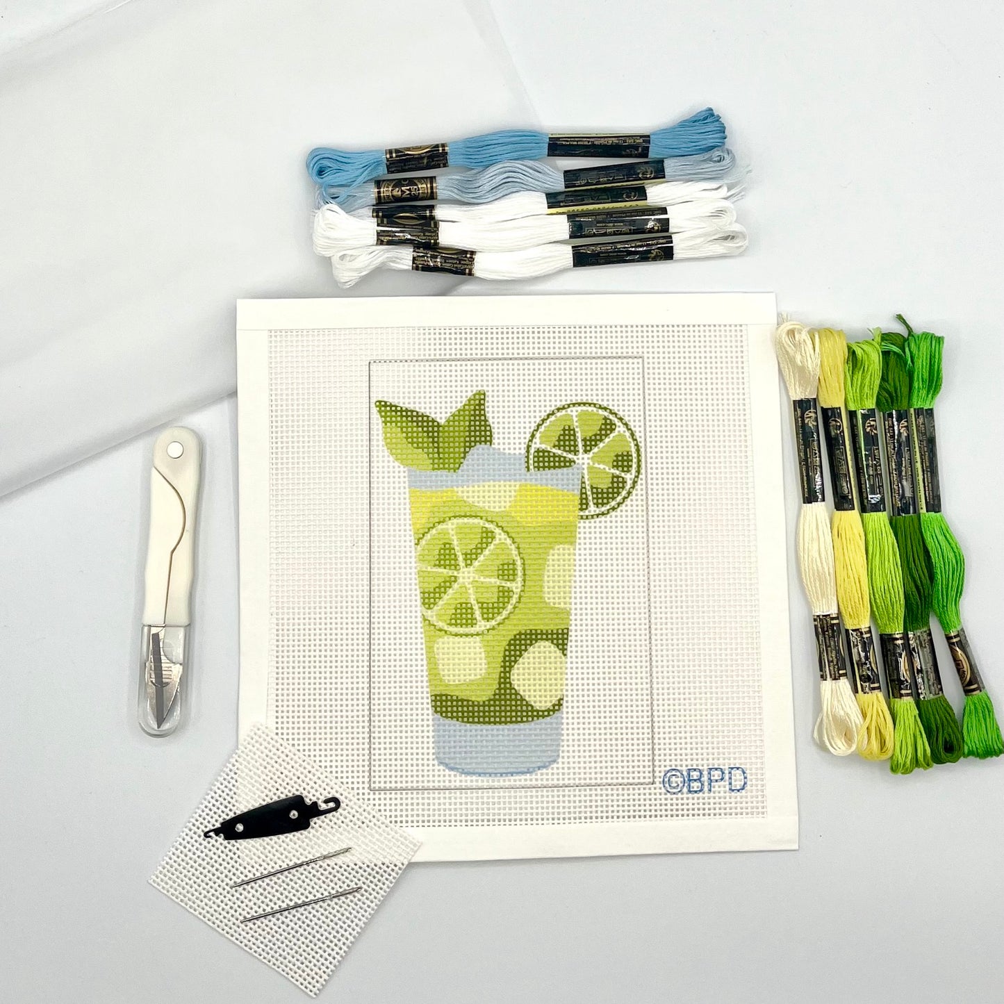 Mojito Needlepoint Design