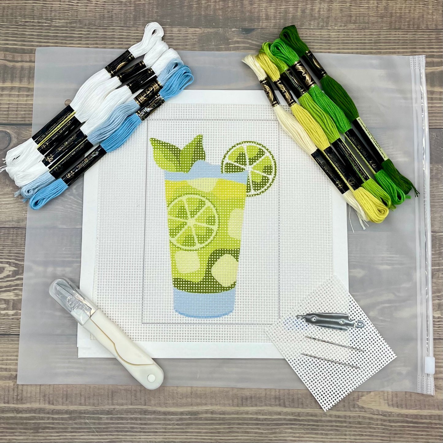 Mojito Needlepoint Design