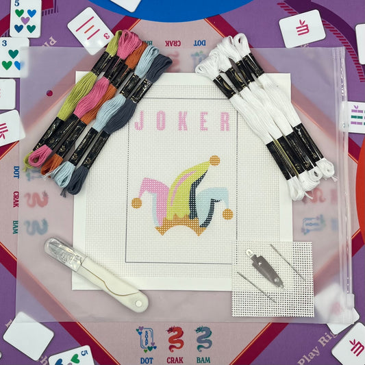 Mahjong "Joker" Needlepoint Design