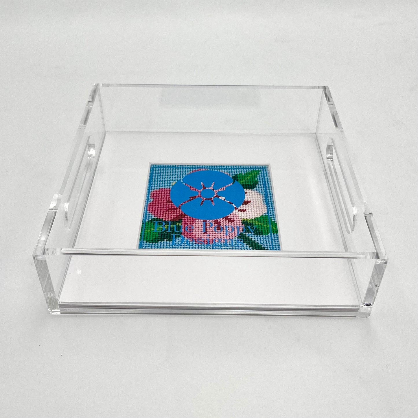 Acrylic Tray for the 4" x 4" Needlepoint kit
