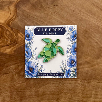 Green Turtle Needle-Minder