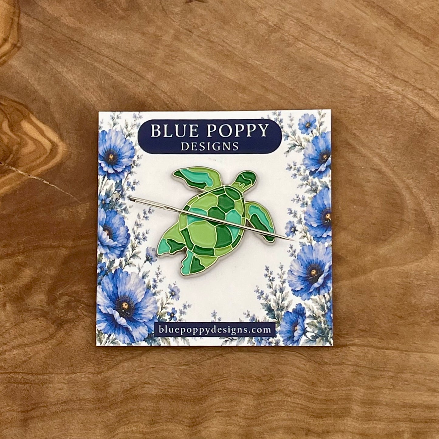 Green Turtle Needle-Minder