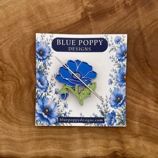 Blue Poppy Needle-Minder