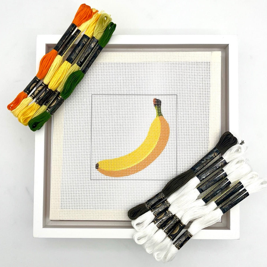 Banana Needlepoint Design