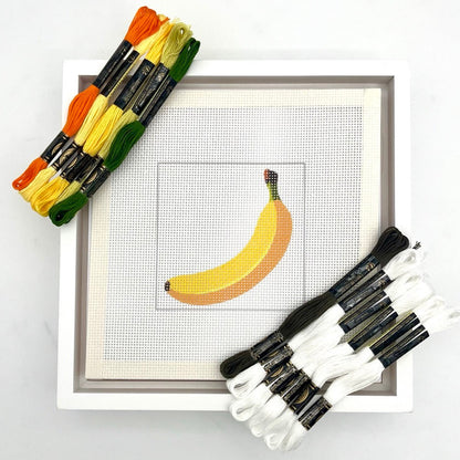 Banana Needlepoint Design