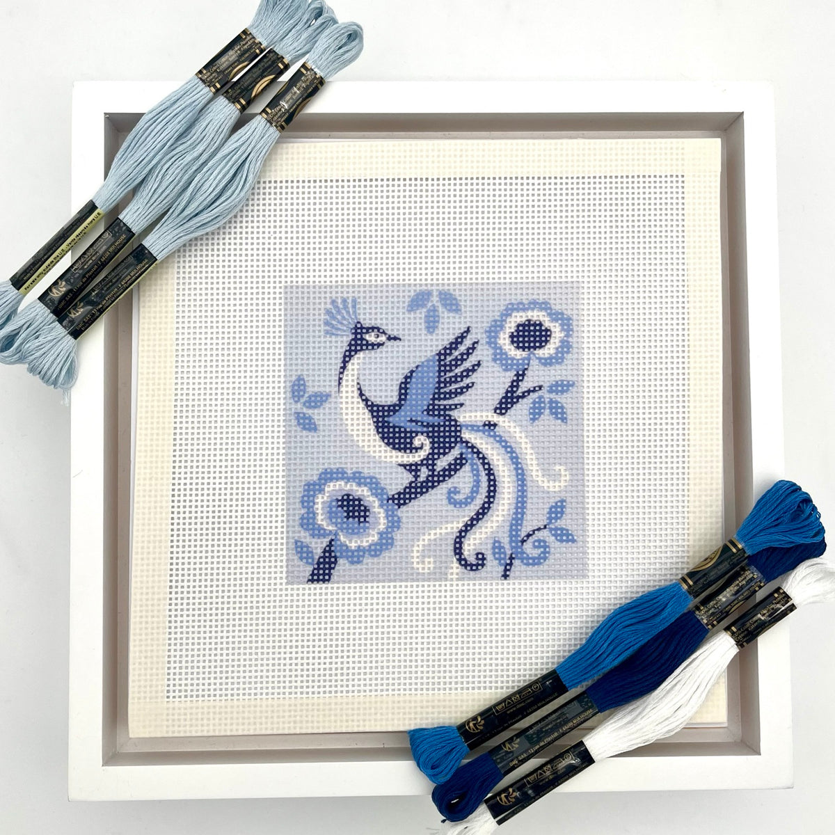 Phoenix (Chinoiserie) Needlepoint Design