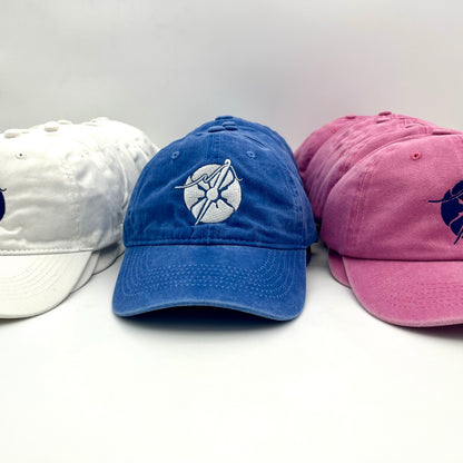 Blue Poppy Adjustable Hat