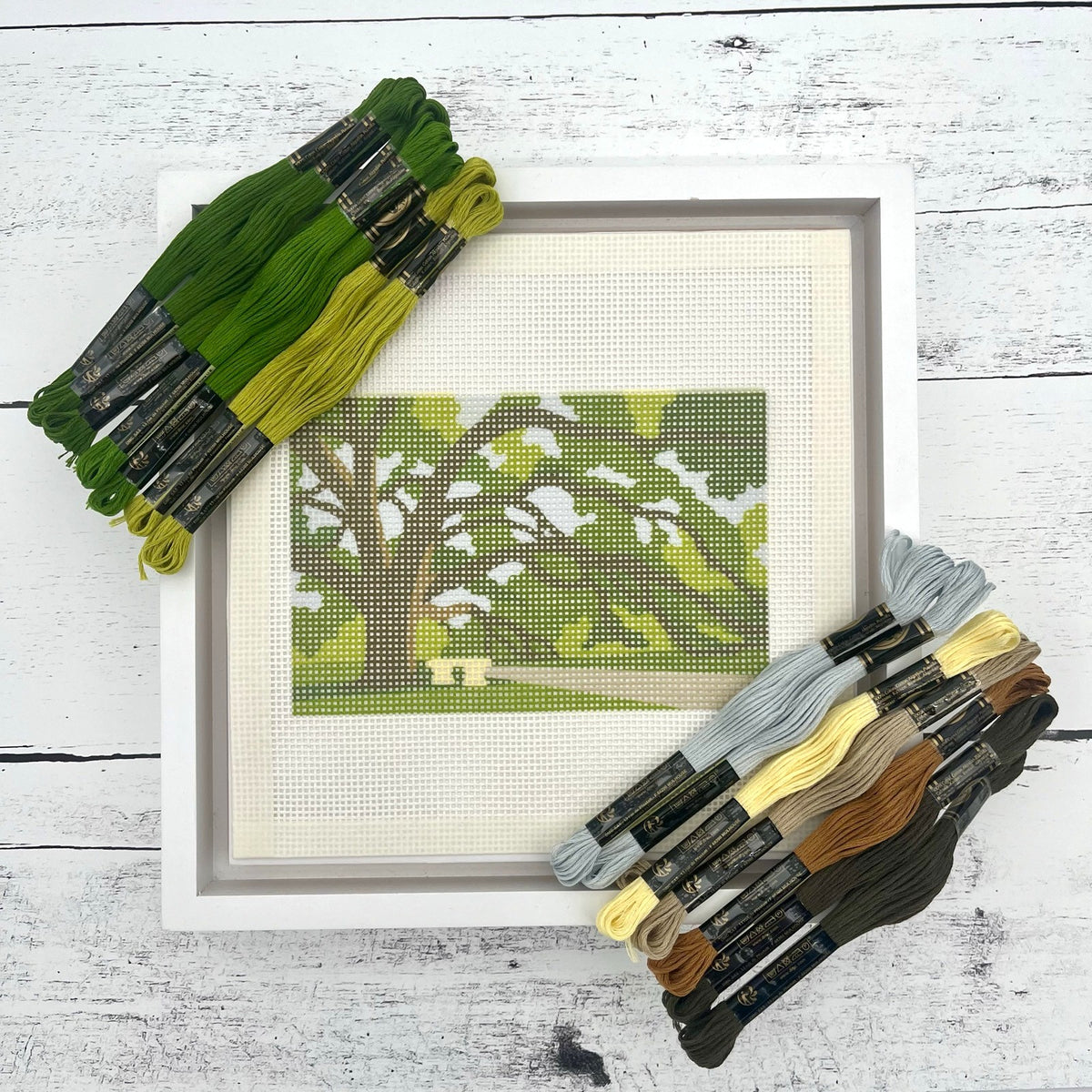 Century Tree Needlepoint Design
