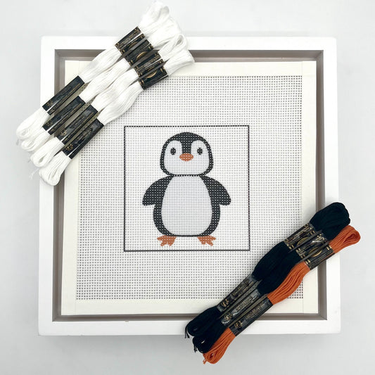 Penguin Needlepoint Design