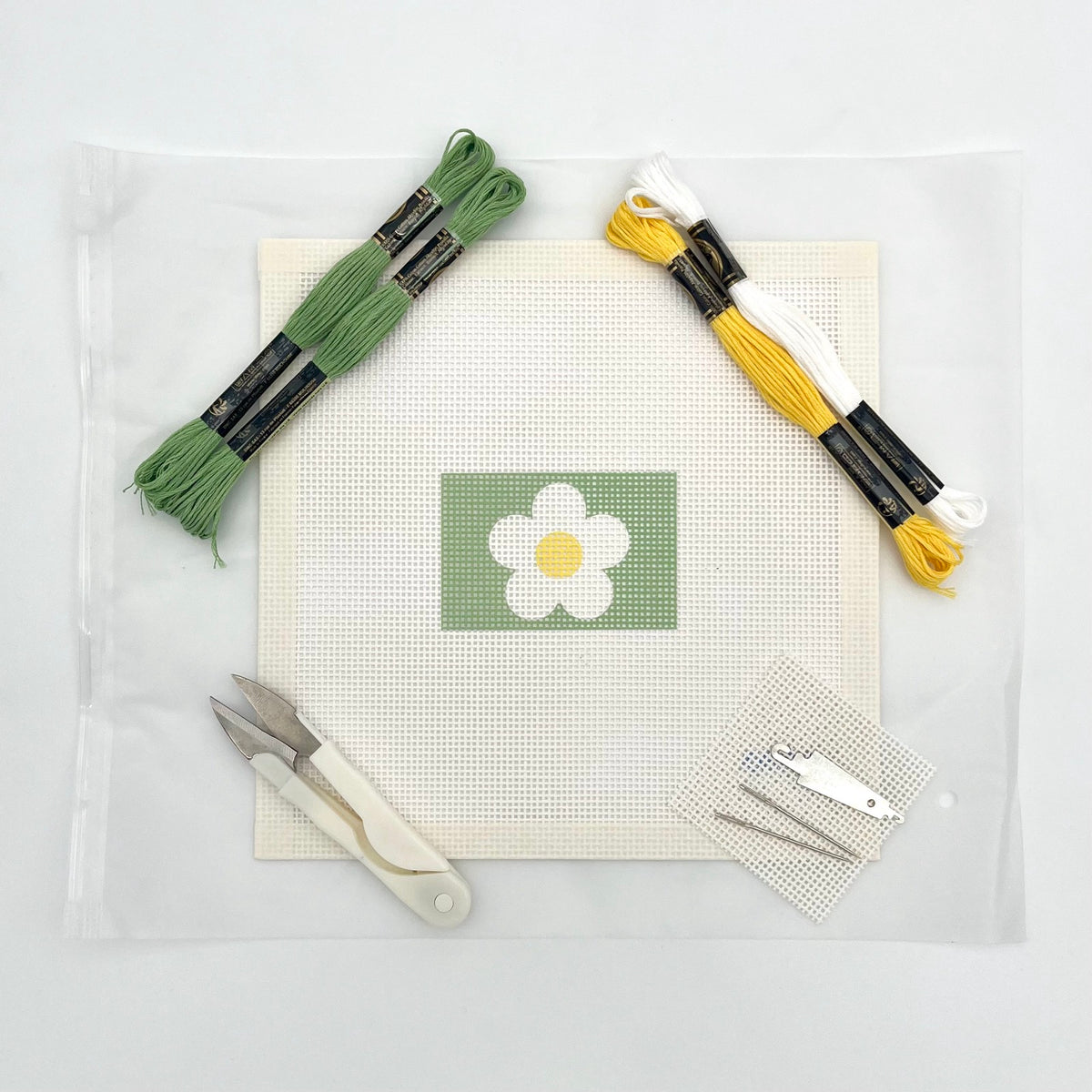 Daisy 3x2 Needlepoint Design