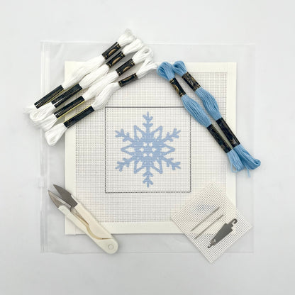 Advanced Snowflake Needlepoint Design