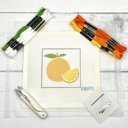 Oranges Needlepoint Kit